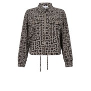 ZOSO Jasje Ursela print travel Zwart Camel